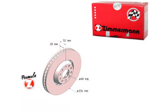 Tarcze Hamulcowe 2szt Vw Passat W8 4motion 01-05 P