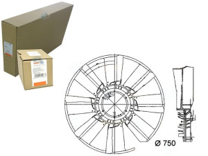 Koło Wentylatora Behr Hella 32054506 A00 376756081