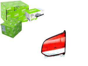 Lampa (część Wewnętrzna Kolor Szkła Czerwony) Vw G