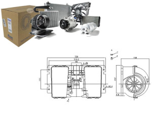 Dmuchawa 24v Rvi Magnum 09.90- Nissens