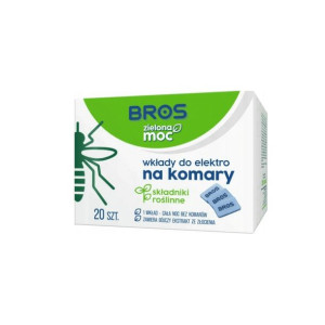 BROS Zielona Moc wkłady do elektro na komary 20szt