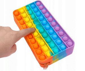 OK piórnik push bubble zabawka sensoryczna XXL