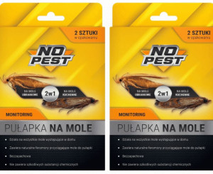 OK pułapka lep na mole spożywcze odzieżowe 2 w1 4szt