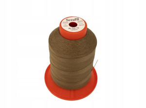 Nić nici SERAFIL 40 1200 m Coyote Brown 565 AMANN