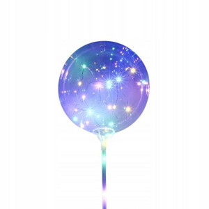 Duży Świecący Balon Foliowy Światełkabalon Świecący Led 13057