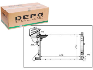 Chłodnica Mercedes Sprinter - Depo