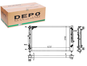 Chłodnica Silnika Depo 8d0121251be 8d0121251m