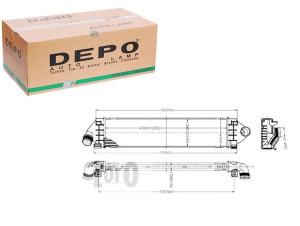 Intercooler Depo 1423852 1429406 6g919l440fd 6g919