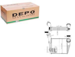 Intercooler Depo 7l6145803c 7l0145803a 7l6145803e