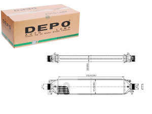 Intercooler Depo 1302225 51783791 95510211 860495