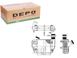 Intercooler Audi A6 2.0tdi 04-11 Depo