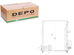 Skraplacz Klimatyzacji Mitshubishi L200 Depo