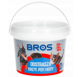 OK środek preparat odstraszacz kotów psów kretów, Bros