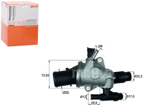 Termostat Alfa 88c 1,8tbi Behr