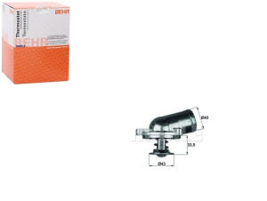 Termostat Mercedes 87c M111 Behr