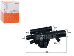 Termostat Renault 89c 1,9dci Behr
