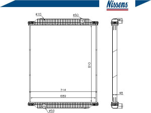 Chłodnica Silnika Rvi Premium Dci11b/43-midr06.02.