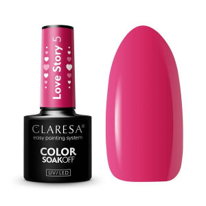 CLARESA Lakier hybrydowy LOVE STORY 5 5g