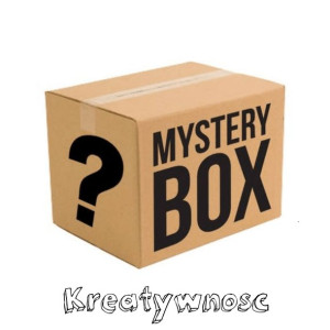 Mysterybox mystery box kreatywność sekretna paczka - Średni
