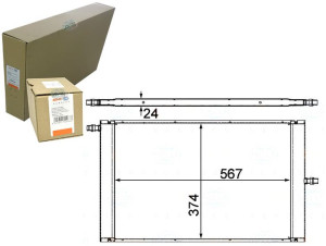Intercooler Behr Hella Lr012759 Pcc500380 Pcc50069