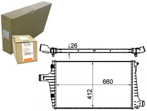 Intercooler Behr Hella 4b0145805a