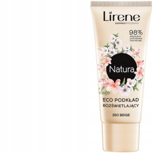 Lirene Podkład Fluid Eco Rozświetlający 350 Beige