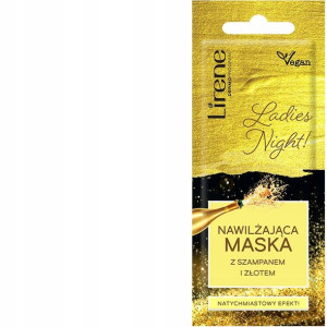 Lirene Maska Ladies Night Nawilżająca Z Szampanem