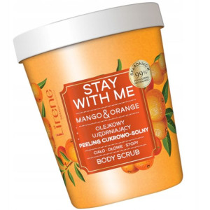 LIRENE PEELING DO CIAŁA MANGO ORANGE cukrowo solny