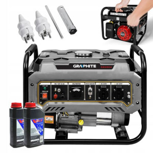 Graphite Agregat Prądotwórczy Generator 2200w Olej