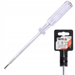 Yato Próbnik Napięcia 125v-250v 3x190mm Wskaźnik