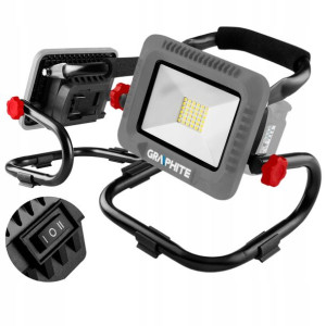 Graphite Lampa Aku Led Warsztatowa Robocza Garażu