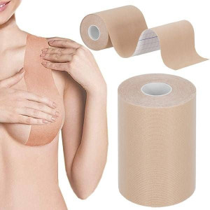 Taśma modelująca biust 5 m x 10 cm boob tape, tejp do biustu L