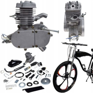 Silnik Spalinowy Do Roweru 80cc 2t Zestaw Mocny