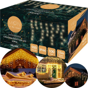 Sople Flash Led Lampki Zewnętrzne 15 Metrów 500led