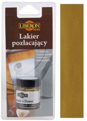 Liberon Lakier Pozłacający Bogate Złoto 30ml