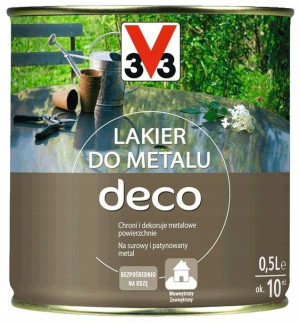 V33 Lakier Do Metalu Deco Matowy 0.5l