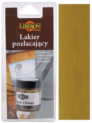 Liberon Lakier Pozłacający Złoto 30ml