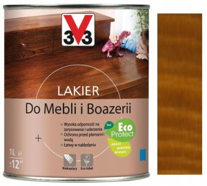 V33 Lakier Do Mebli Satyna Dąb Rustykalny 1l