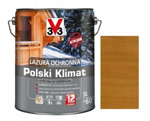 Lazura V33 Polski Klimat 12lat Sosna Skandynaw. 5l