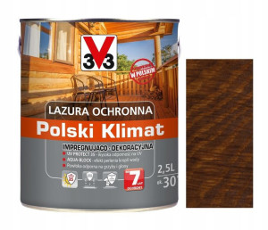 Lazura V33 Polski Klimat 7lat Dąb Złocisty 2.5l