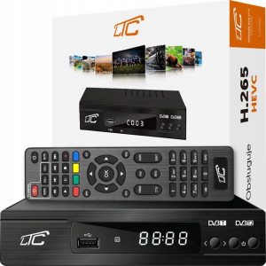 Dekoder Tuner Tv Naziemnej Hd Dvb-t2 Hevc H.265
