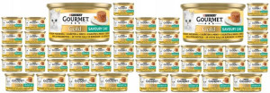 Purina Gourmet Savoury Cake Kurczak Marchew 48x85g