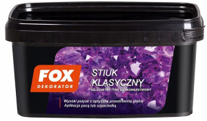 Fox Dekorator Stiuk Klasyczny Półtransp. Akryl 8kg