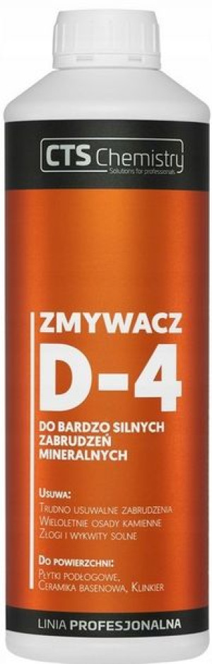 Cts Chemistry Zmywacz Do Silnych Zabrudzeń D-4 1l