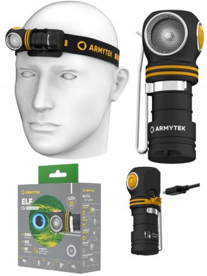 Armytek Latarka Czołowa Elf C1 Micro Usb Lm 1000