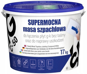 Śmig C-50 Gotowa Supermocna Masa Szpachlowa 17kg