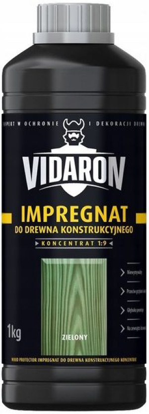 Vidaron Impregnat Konstrukcyjny 1:19 Zielony 1kg