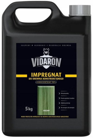 Vidaron Impregnat Konstrukcyjny 1:19 Zielony 5kg