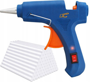 Pistolet Do Klejenia Na Gorąco + 62 Laski Kleju