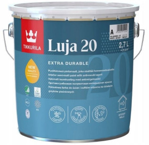 Tikkurila Luja 20 Biała Farba Akrylowa Baza A 2.7l
